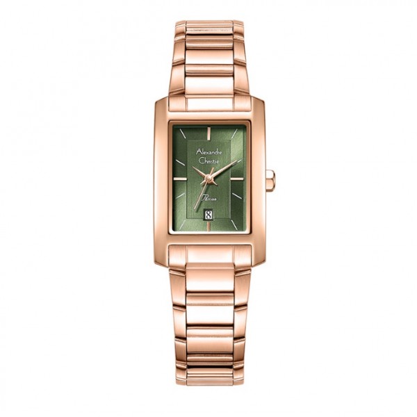 Alexandre Christie AC 2979 Rosegold Green LDBRGGN